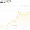Всего за сутки цена Bitcoin поднялась на 1500 долларов, почти до 13 000 долларов