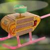 Электровертолет из спичечных коробков: взлетит или нет