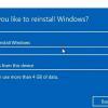 В сборке Windows 10 Insider Preview Build 18970 операционную систему можно переустановить из облака