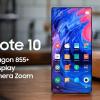 Xiaomi Mi Note 10 и Mi Note 10 Pro получат экраны с частотой 120 Гц и 50-кратный зум