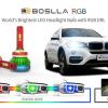 Средства на выпуск ламп Boslla RGB для автомобильных фар удалось собрать за несколько часов