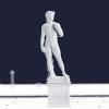 Исследователи напечатали на 3D-принтере копию статуи «Давид» Микеланджело высотой всего 1 мм