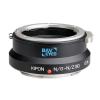 Адаптер Kipon Baveyes N/G-N/Z50 0.7 позволяет устанавливать полнокадровые объективы Nikon G на камеру Nikon Z 50 с сохранением угла поля зрения