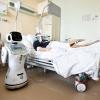 В одной из итальянских больниц используют роботов, чтобы уменьшить контакты между врачами и пациентами