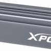 Твердотельный накопитель XPG Gammix S70 оснащен интерфейсом PCIe Gen4 x4 и внушительным теплораспределителем