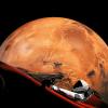 Первый космический автомобиль — Tesla Roadster с манекеном Starman — максимально сблизился с Марсом
