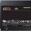 Твердотельные накопители Samsung SSD 870 Evo с интерфейсом SATA выпускаются объемом до 4 ТБ