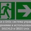 Заметки о Unix: система управления заданиями и использование SIGCHLD в (BSD) Unix