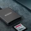 Компания Transcend представила карты памяти CFexpress 820 Type B и устройство для работы с ними