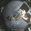 Культовый радиотелескоп «Аресибо» стал похож на Пакмана. Снимки из космоса говорят о том, что остатки обсерватории активно демонтируют