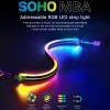 Полноцветная светодиодная лента Akasa SOHO MBA совместима с популярными системами управления адресуемой подсветкой