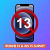 Три четверти пользователей Apple не хотели бы, чтобы новые смартфоны назывались iPhone 13, а 18% и вовсе боятся соответствующего числа