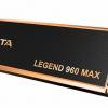 Максимальное рассеивание тепла и полная совместимость с PS5. Представлен SSD M.2 Adata Legend 960 Max