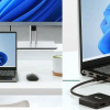 Подключить два дисплея к ноутбуку через один порт USB-C. Представлена новая док-станция Plugable